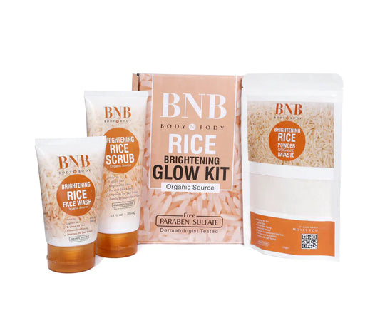 BNB RICE BRIGHT & GLOWING KIT